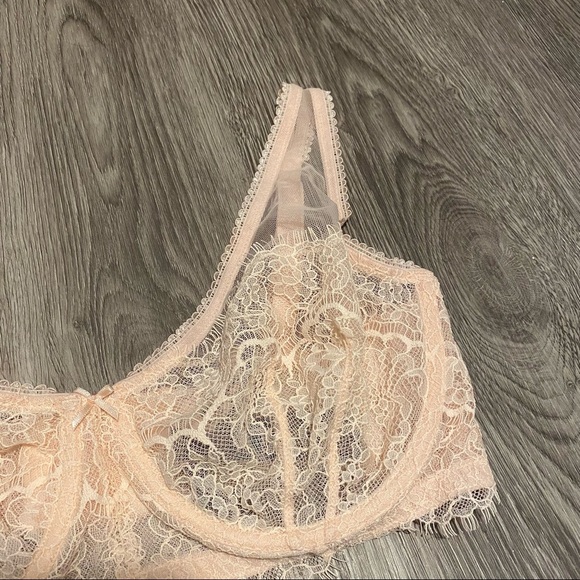Victoria’s Secret dream angels pink lace bra - 34ddd NWT - Picture 3 of 5